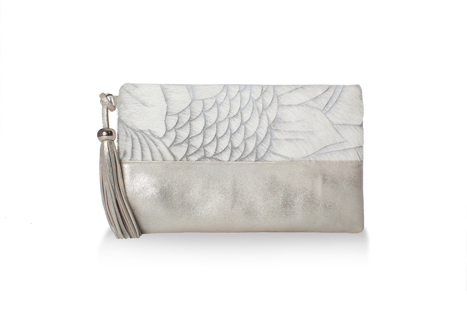 SOLE2SOLE | Desti Saint Hand Etched and Leather Clutch