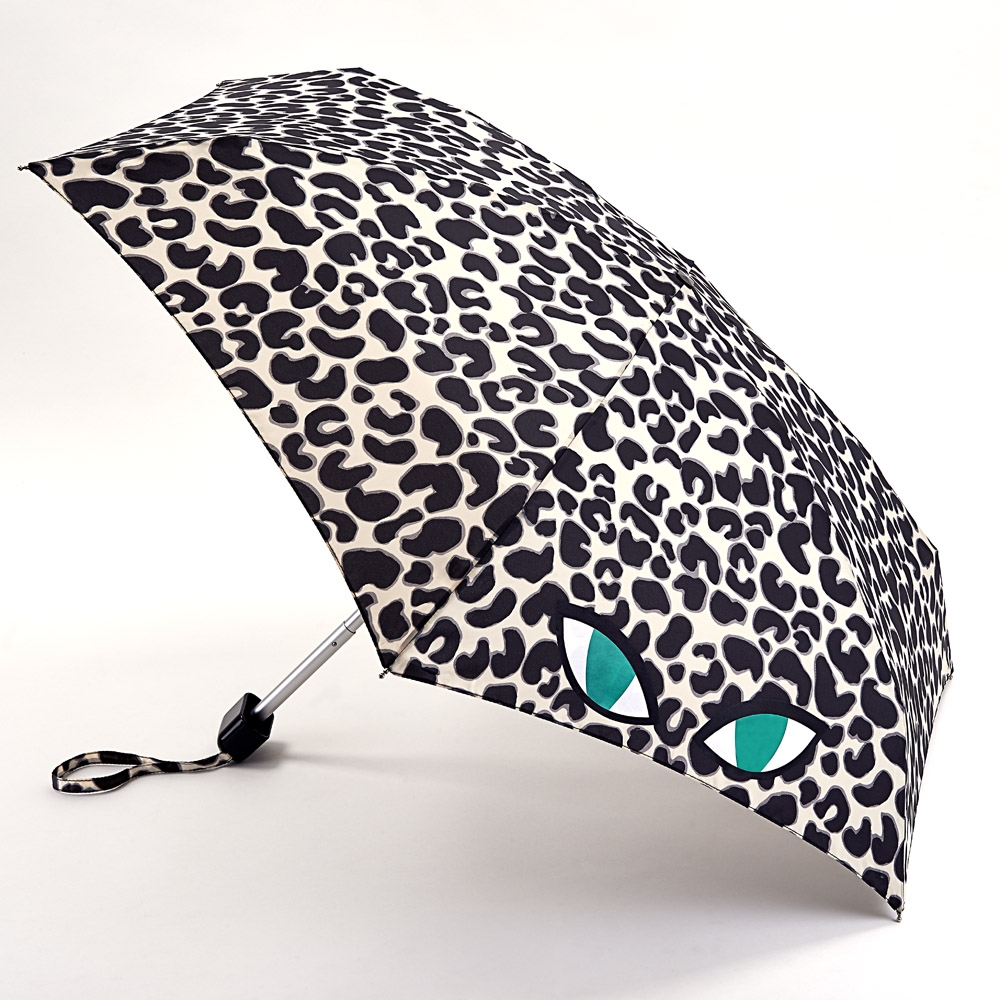 L717 Lulu Guinness Tiny-2 Leopard Eye Lulu Guinness Umbrellas
